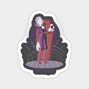 The Vampire (Cartoon Horror) Magnet