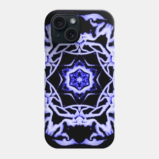 Icy Blue Pattern Phone Case