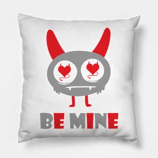 Be mine lover monster Pillow