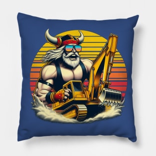 Excavator Viking V3 Pillow