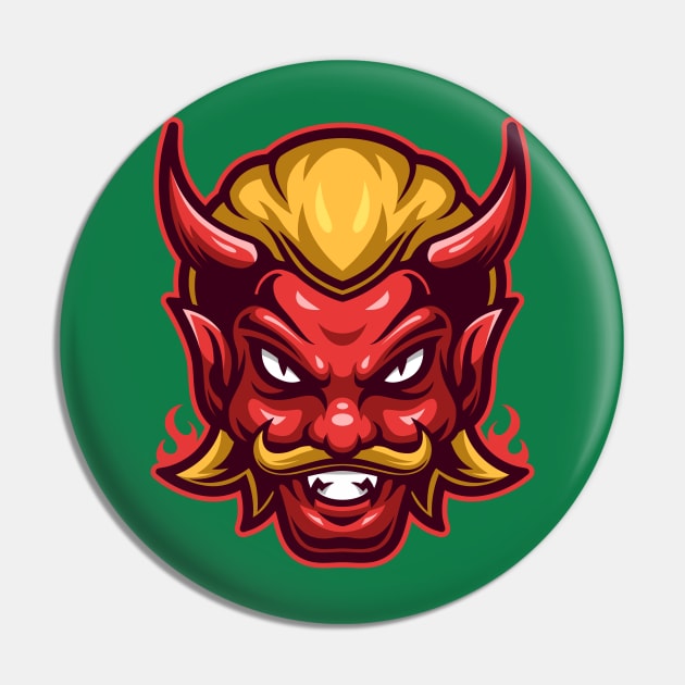 Devil Pin by mightyfire