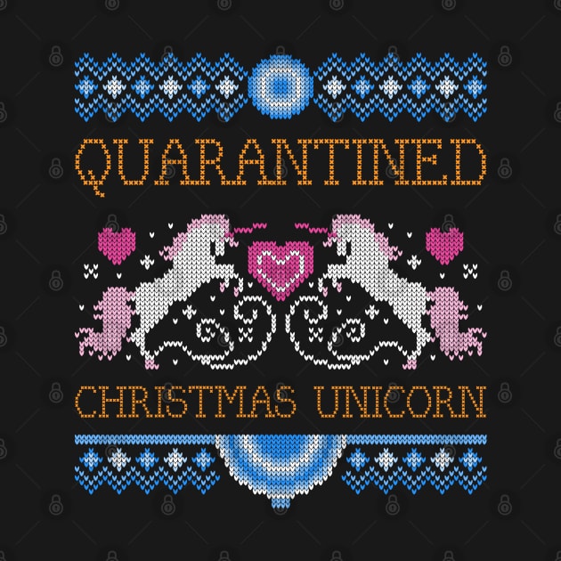 quarantined christmas unicorn by natashawilona