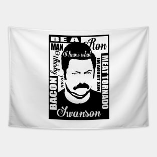 Ron Swanson parks and rec Tapestry