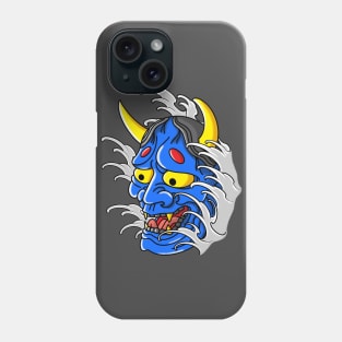 Hannya Mask Drfit At Sea Phone Case