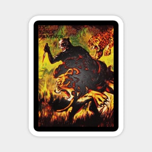 The Black Panther - The Man-eaters of Tswao (Unique Art) Magnet