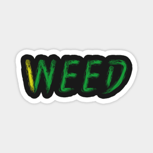 I NEED WEED Magnet