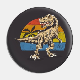 Dinasour artwork t-shirt Pin