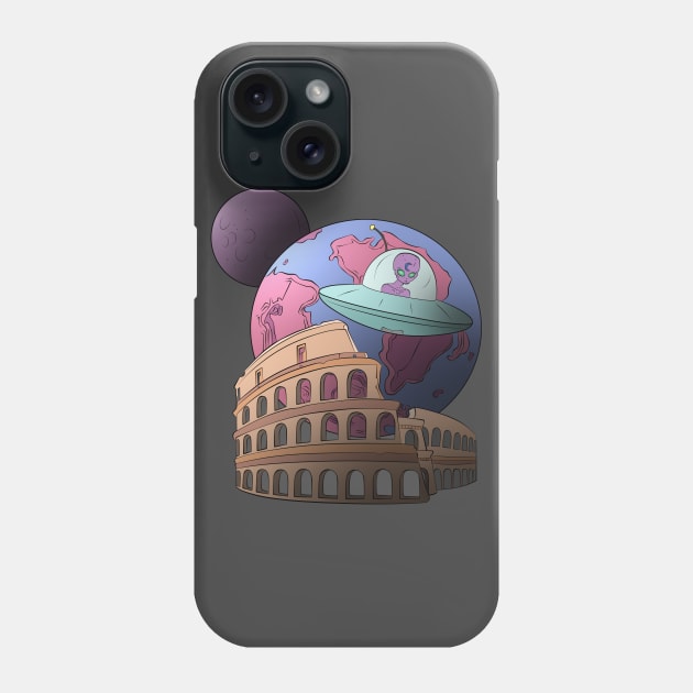 Space Coliseum Phone Case by Coliseum Space