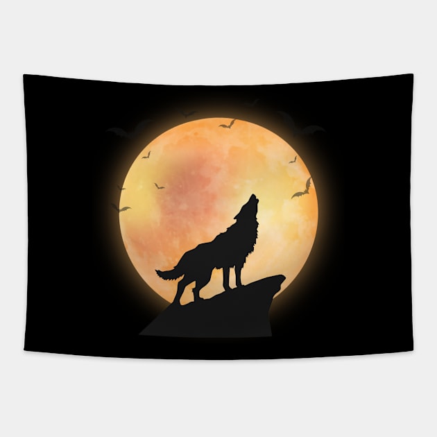 WOLF Tapestry by sufian