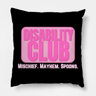 Disability Club Pillow