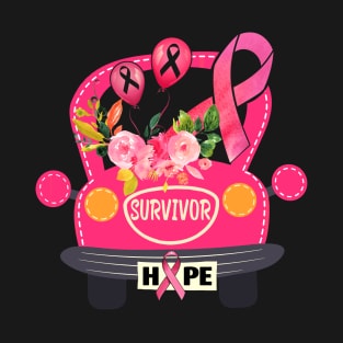 Breast cancer survivor truck T-Shirt