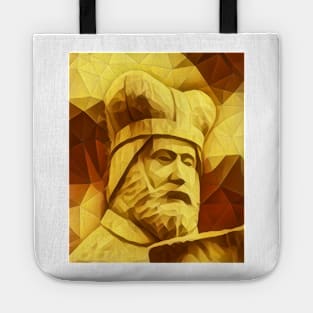 Geoffrey of Monmouth Golden Portrait | Geoffrey of Monmouth Artwork 9 Tote