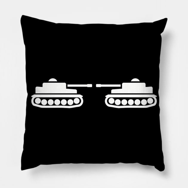 Tanks Pillow by Designzz