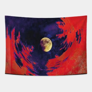 Blood Moon Creativity Tapestry