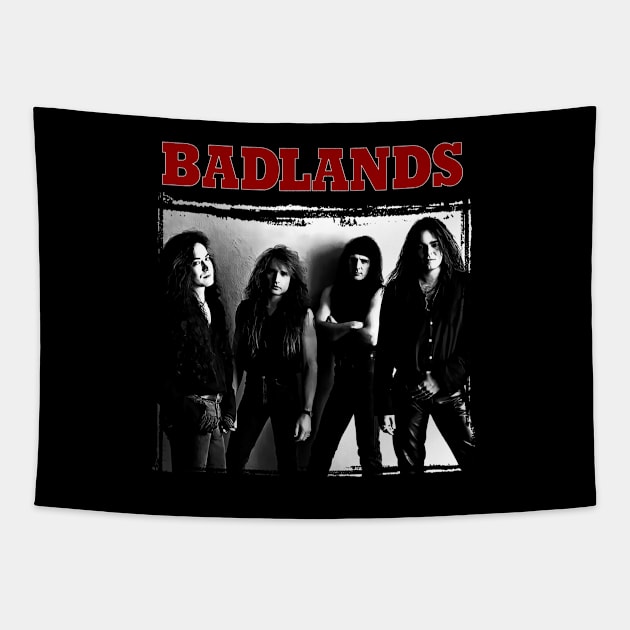 Badlands Heavy Metal Tapestry by flintogarim