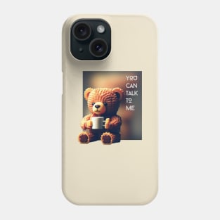 Teddy & coffee Phone Case