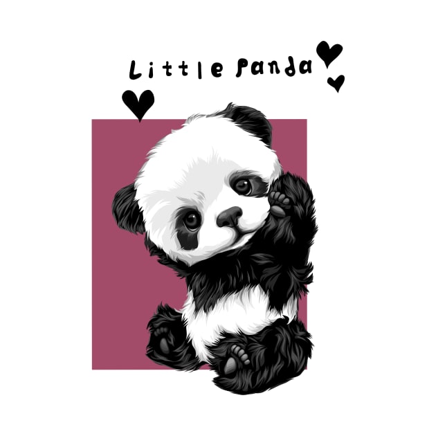 Little cute panda by Fadmel