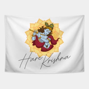 "Hare Krishna" Tapestry