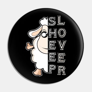 Sheep Lover Pin