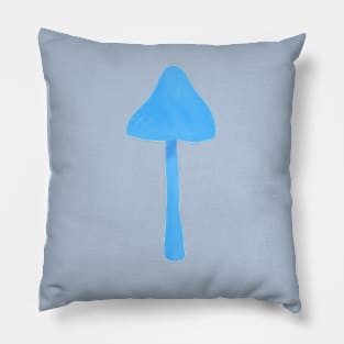 Sky Blue mushroom Pillow