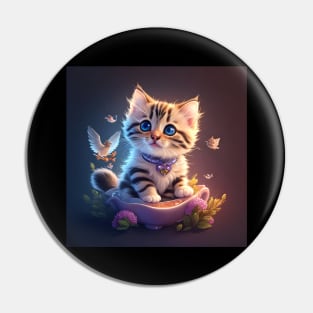 Cute Kitten Pin