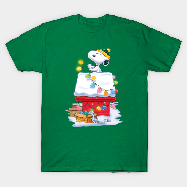 SNOOPY LIGHTING DAY - Snoopy Christmas - T-Shirt