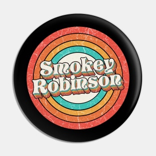 Smokey Proud Name - Vintage Grunge Style Pin