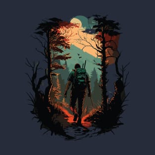 hiking Walking T-Shirt