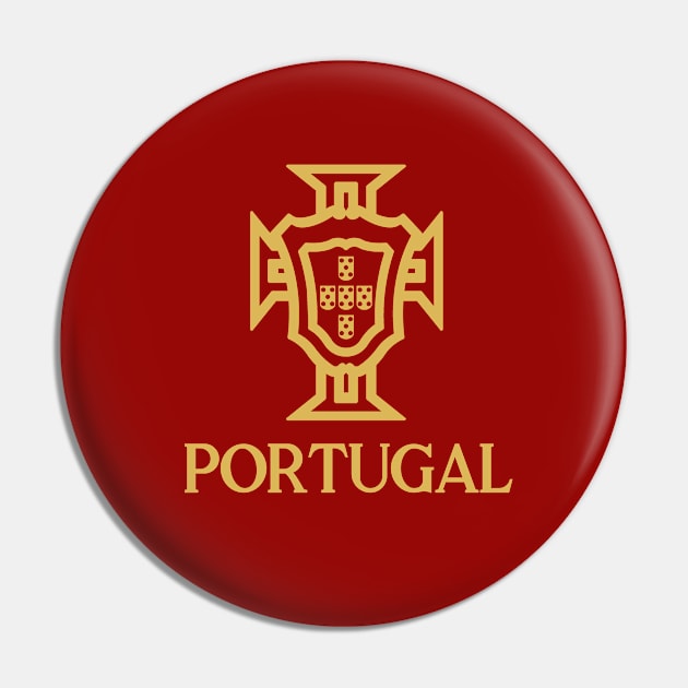 Portugal Gold Pin by VRedBaller