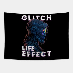 Glitch Life Effect Tapestry