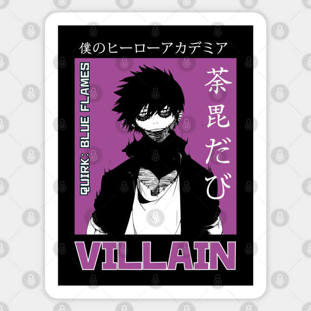 My Hero Academia Dabi My Hero Academia Pegatina Teepublic Mx My hero academia (僕のヒーローアカデミア boku no hīrō akademia?) es una serie de manga escrita e ilustrada por kōhei horikoshi. my hero academia dabi