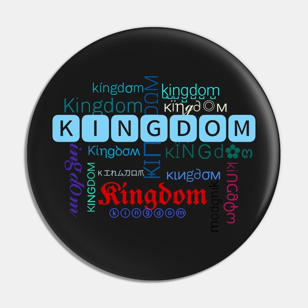 Kingdom text print Pin by satyam012