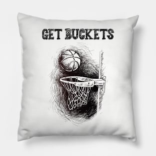 Get Buckets! Pillow