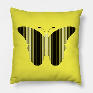 Graphic Butterfly Pillow