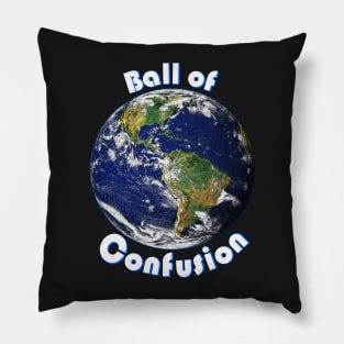 Ball of Confusion (Earth) Pillow