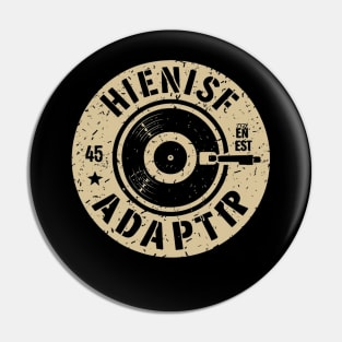 45 Record Adapter (Distressed) Pin