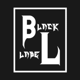 "Black Label" Square Logo T-Shirt