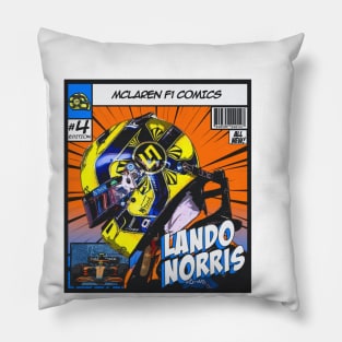 Lando Norris Comic Pillow