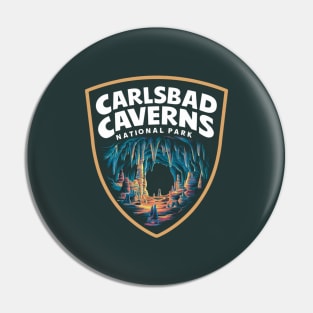 Carlsbad Caverns National Park Cave Emblem Pin