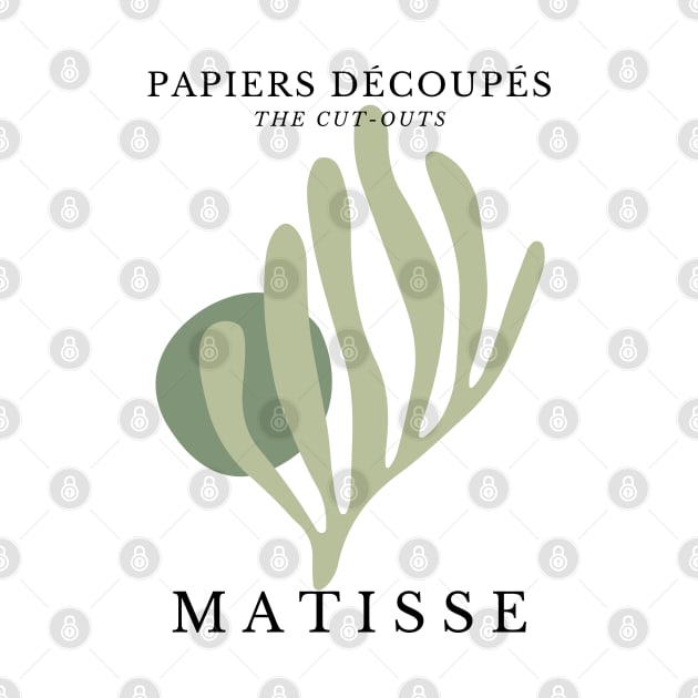 Henri Matisse Cut Outs Green Remake Museum Matisse by mystikwhale