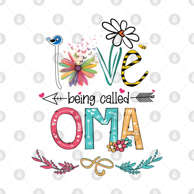 Love Being Called Oma Happy Mother's Day by KIMIKA