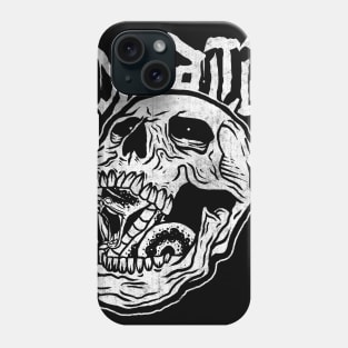 skull and snake Phone Case