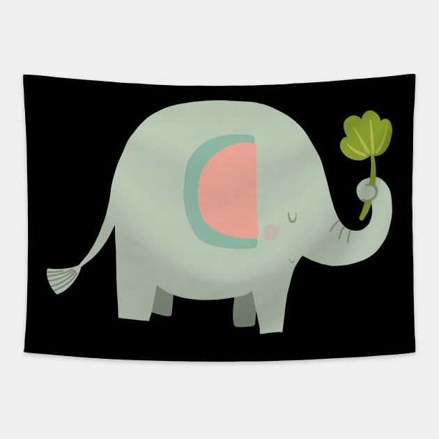 Elephant Tapestry by Rebelform