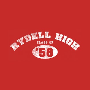 Rydell High Class of '58, distressed from GREASE T-Shirt