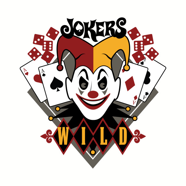 Joker's Wild Gambler TShirt TeePublic