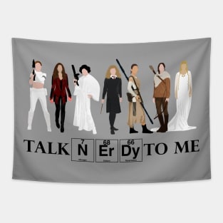 Talk Nerdy To Me Tapestry