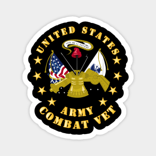 US Army Center - Combat Veteran Magnet