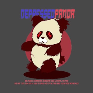 depreesed panda T-Shirt