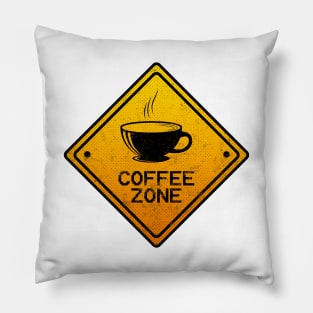 COFFEE ZONE Pillow