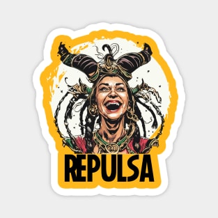 Rita Repulsa United Alliance of Evil fan art Magnet